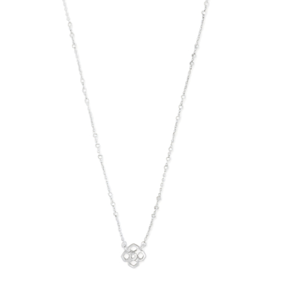 NEW Kendra Scott Rue Pendant Necklace in Silver